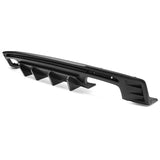 16-20 Chevy Camaro IK Style Rear Bumper Lip Diffuser 3PCS - Matte Black