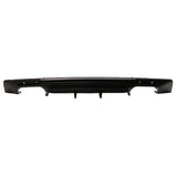 16-18 Chevy Camaro Rear Bumper Lip Diffuser Quad Exhaust Matte Black