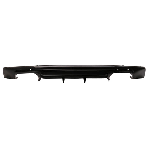 16-18 Chevy Camaro Rear Bumper Lip Diffuser Quad Exhaust Matte Black