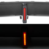 20-22 Charger SRT Widebody Rear Diffuser W/ Brake Light - Carbon Fiber Print