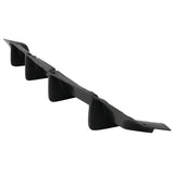 06-10 Dodge Charger K Style Aero 4 Fin Rear Lip Bumper Valance Diffuser