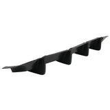06-10 Dodge Charger K Style Aero 4 Fin Rear Lip Bumper Valance Diffuser