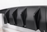 15-22 Dodge Challenger IK Rear Bumper Diffuser & IK V3 Shark Fin - Matte Black