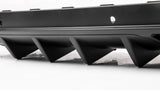 15-22 Dodge Challenger IK Rear Bumper Diffuser & IK V3 Shark Fin - Matte Black