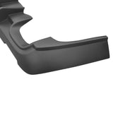 15-19 Dodge Challenger IK Style Rear Diffuser Bumper Lip - Matte Black PP