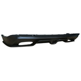 15 Dodge Challenger SXT Style Rear Bumper Lip Diffuser With LED Brake Light - PP