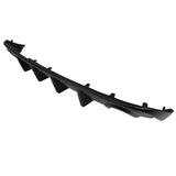 15-18 Dodge Charger RT Fin Rear Diffuser Bumper Lip Valance - Matte Black PP