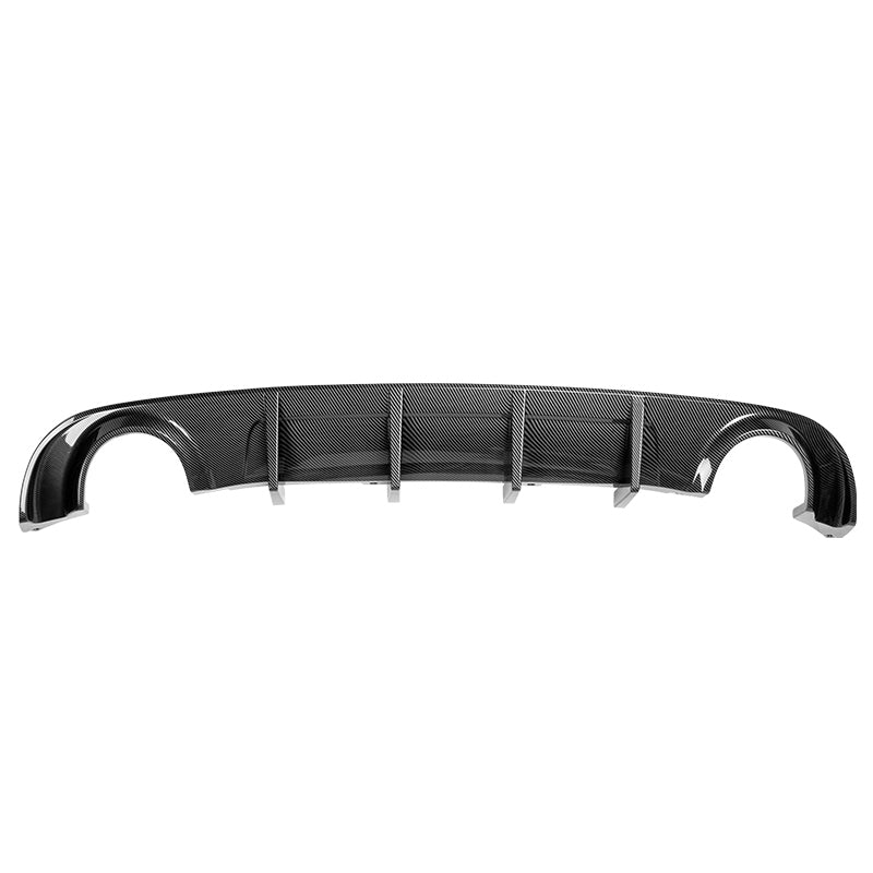 MITSTOCKS Gloss Black Rear Bumper Diffuser For 2015-2022 Dodge Charger – Base, SXT, RT, SE – NOT For SRT/Scat
