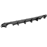 15-22 Dodge Charger Base SXT Rear Diffuser Splitter - Carbon Fiber Print PP