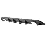 15-22 Dodge Charger Base SXT Rear Diffuser Splitter - Carbon Fiber Print PP