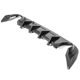 15-22 Dodge Charger Base SXT Rear Diffuser Splitter - Carbon Fiber Print PP