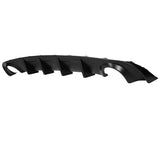 15-21 Dodge Charger RT SE SXT Rear Bumper Lip Diffuser - Matte Black PP