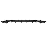 15-21 Dodge Charger RT SE SXT Rear Bumper Lip Diffuser - Matte Black PP