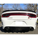 15-20 Dodge Charger SRT OE Style Rear Diffuser Bumper Valance - Gloss Black