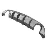 15-20 Dodge Charger SRT V3 Style Rear Bumper Diffuser - Carbon Fiber Print