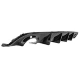 15-20 Dodge Charger SRT V3 Style Rear Bumper Diffuser - Gloss Black PP