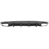 15-20 Dodge Charger V2 Style Rear Diffuser Bumper Lip - Carbon Fiber Print PP