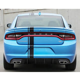 15-20 Charger V2 Style Rear Bumper Diffuser Spoiler Lip - Unpainted PP