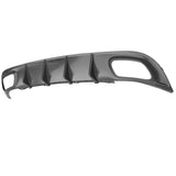 15-20 Charger V2 Style Rear Bumper Diffuser Spoiler Lip - Unpainted PP