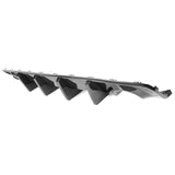 20-21 Dodge Charger Widebody IK Style Rear Diffuser - PP Carbon Fiber Print