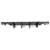 20-21 Dodge Charger Widebody IK Style Rear Diffuser - PP Carbon Fiber Print