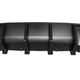 20-21 Dodge Charger Widebody IK Style Rear Bumper Diffuser PP Matte Black