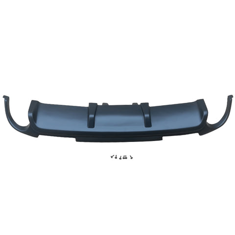 13-14 Ford Mustang Two Vents Rear Bumper Valance Lower Diffuser PP
