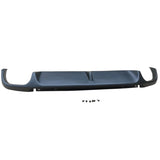 13-14 Ford Mustang Shelby Four Vents Rear Lip Bumper Valance Diffuser PP