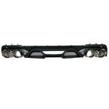 18-20 Ford Mustang GT500 Style Rear Diffuser Bumper Lip Spoiler - PP