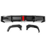 18-22 Honda Accord Sport LED Rear Bumper Lip Diffuser Spoiler - Gloss Black