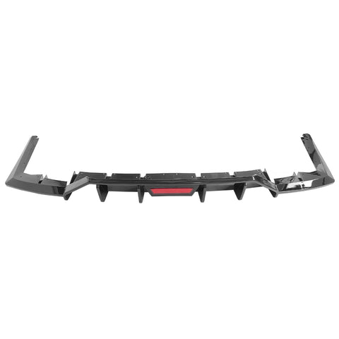 21-23 Hyundai Elantra IK Style Rear Bumper Lip Diffuser - Gloss Black PP