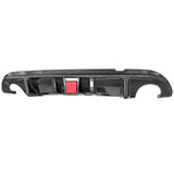 14-17 Infiniti Q50 LED Brake Light Rear Bumper Diffuser - Carbon Fiber Print