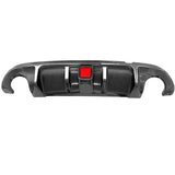 14-17 Infiniti Q50 LED Brake Light Rear Bumper Diffuser - Carbon Fiber Print