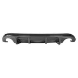 14-17 Infiniti Q50 4Dr Rear Diffuser Bumper Lip - Carbon Fiber Print ABS