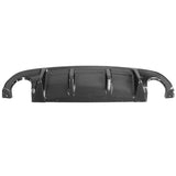 14-17 Infiniti Q50 4Dr Rear Diffuser Bumper Lip - Carbon Fiber Print ABS