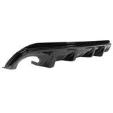 14-17 Infiniti Q50 Diffuser Bumper Lip Spoiler - Gloss Black Rear ABS