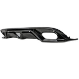 14-20 Jaguar F-Type Rear Diffuser Bumper Valance + LED - Carbon Fiber