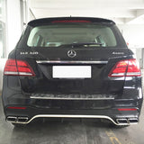 16-18 Benz GLE-Class AMG Style Rear Diffuser Kit - PP