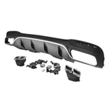 16-18 Benz GLE-Class AMG Style Rear Diffuser Kit - PP