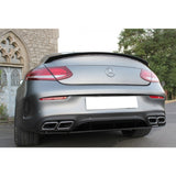 15-18 Benz C-Class C205 C63 2Dr AMG Style Rear Diffuser - PP