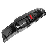 20-23 Tesla Model Y IK Style Rear Bumper Lip Diffuser W/ LED - Gloss Black