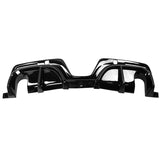 20-23 Toyota GR Supra A90 IK Style Rear Bumper Diffuser - Gloss Black PP