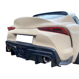 20-23 Toyota GR Supra A90 IK Style Rear Bumper Diffuser - PP Matte Black