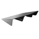 Universal Rear Bumper Diffuser Assembly Cover 22x20 in Unpainted - ABS Plastic