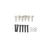 Universal Rear Bumper Diffuser Assembly Cover 22x20 in Unpainted - ABS Plastic