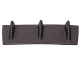 08-13 3 Series M3 E90 E92 E93 Rear Bumper Lip Diffuser 3 Fin - Matte Black