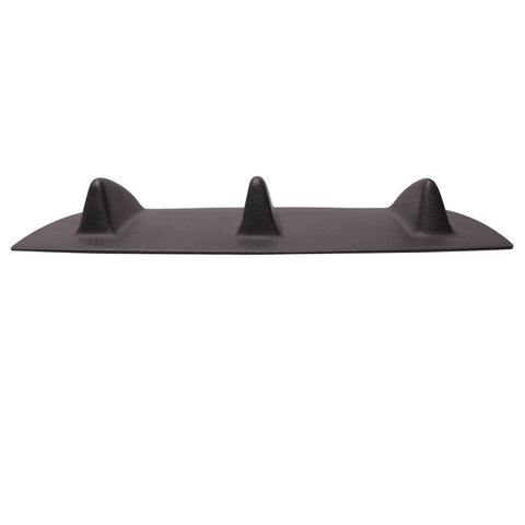 08-13 3 Series M3 E90 E92 E93 Rear Bumper Lip Diffuser 3 Fin - Matte Black