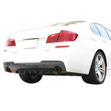 33" x 6" Universal Rear Bumper Diffuser 7 Fin - Carbon Fiber Print