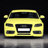 09-12 Audi A4 B8 S-Line RG Style Front Bumper Lip Spoiler - PU