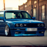 84-92 BMW E30 M-Tech Style PU Bumper Lower Valance Front Bumper Lip